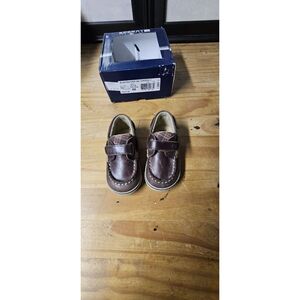Sperry‎ TOP-SIDER bluefish crib H&L boy's  4M shoes upper leather